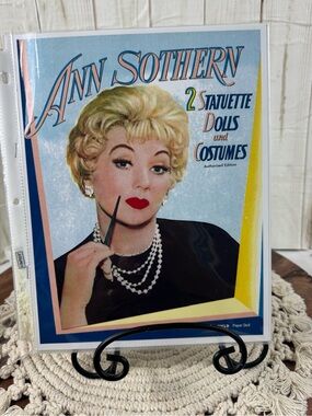 Ann Sothern 2 Statuette Dolls and Costumes authorized edition.